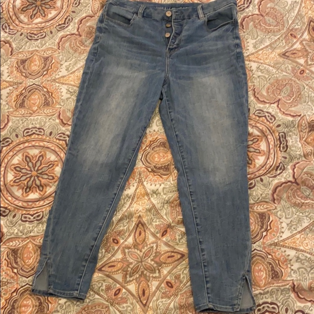 American Eagle Curvy Hi-Rise Jegging Jeans